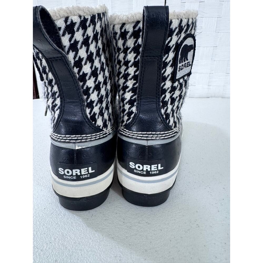 "SOREL" Tivoli, Women's Boots,Houndstooth Plaid, Winter, Waterproof, 7, SEE PICS - Picture 6 of 10